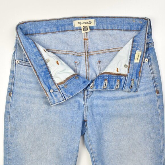 Madewell 9" High-Rise Skinny Crop Jeans Button Fly 26 - Picture 5 of 6